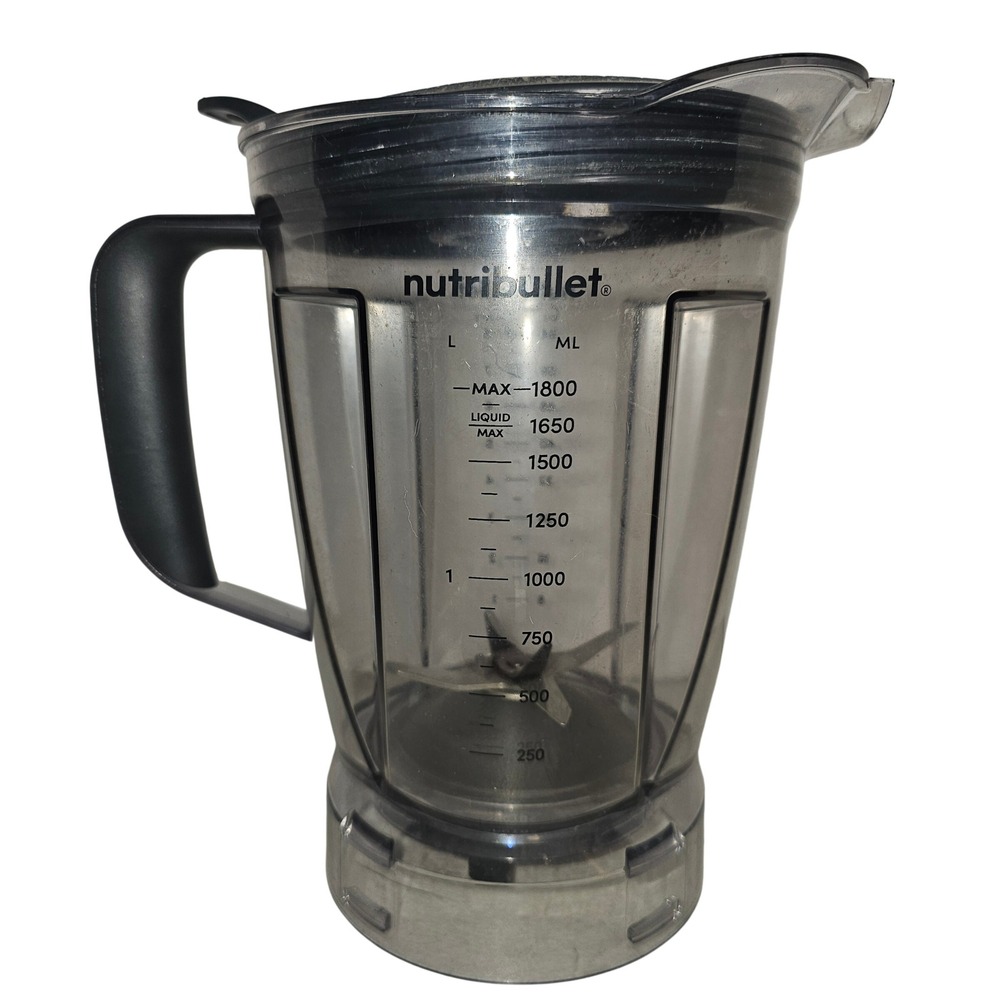 OEM NutriBullet NBC-12A Blender Replacement 64oz 8-Cup Pitcher with Lid & Blade